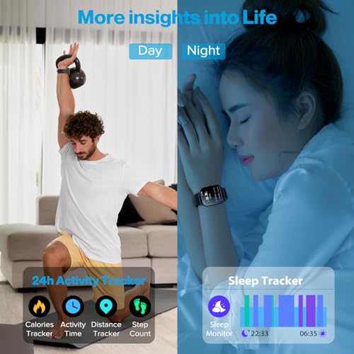 Smart Watch with HD Touch Screen & 100+ Sports Modes