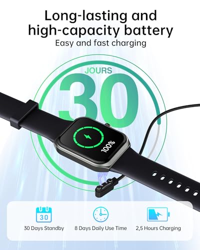 Men's 1.91" Smartwatch With Call Functions, Health Monitoring, and Sports Features