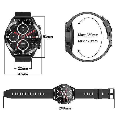 Blackview Smartwatch: Calls, Fitness, Heart Rate, Sleep Monitor