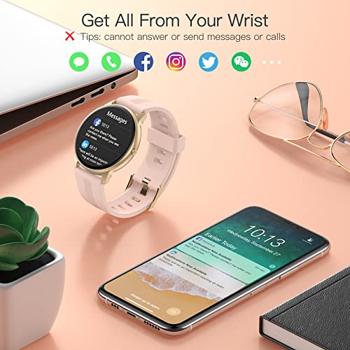 AGPTEK Ladies' Full Touch Fitness Smartwatch