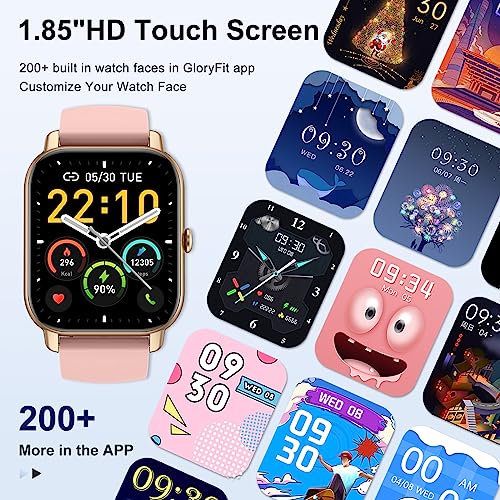 1. Gender-Neutral IP68 Waterproof Smartwatch with Multiple Features