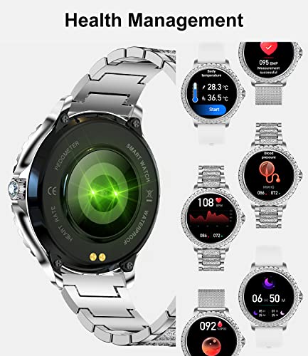 LIGE Women's Bluetooth Smartwatch, Fitness Tracker