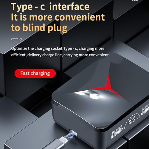 Wireless Earbuds, Bluetooth 5.3 Headphones with Deep Bass