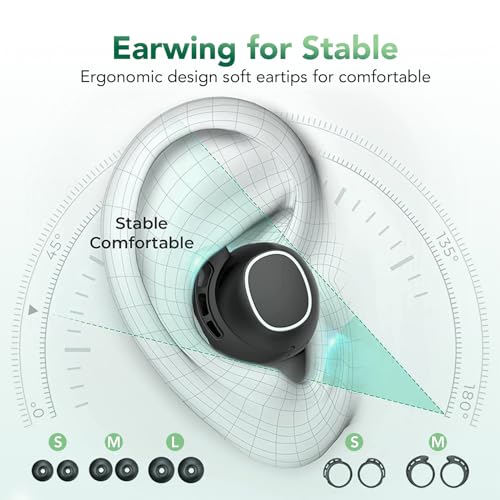 Wireless Earbuds: Bluetooth Headphones with ENC and Bass Boost