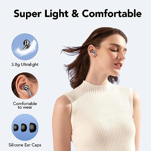Wireless Earbuds with 50Hrs Playtime & Noise Cancelling