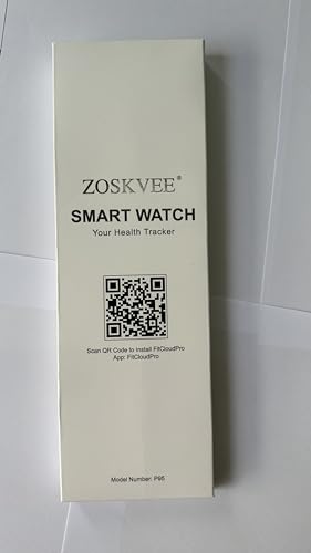 ZOSKVEE Smart Watch with Calls, Health Monitoring, IP68