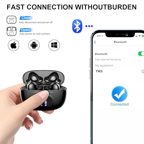 2023 Bluetooth Earbuds with Noise Cancelling Mic