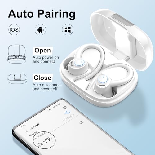 Wireless Bluetooth Earbuds with Noise Cancelling Mic