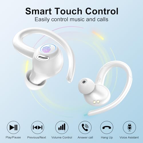 Wireless Bluetooth Earbuds with Noise Cancelling Mic