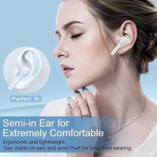 Touch Control Wireless Bluetooth Earbuds, 24H Playtime