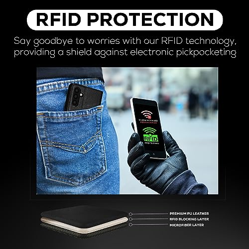 Samsung Galaxy A54 5G Leather Folio Flip Case