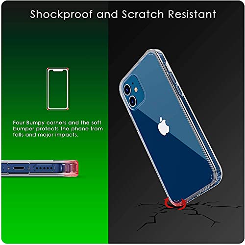 iSOUL Clear iPhone 12/12 Pro Silicone Phone Case