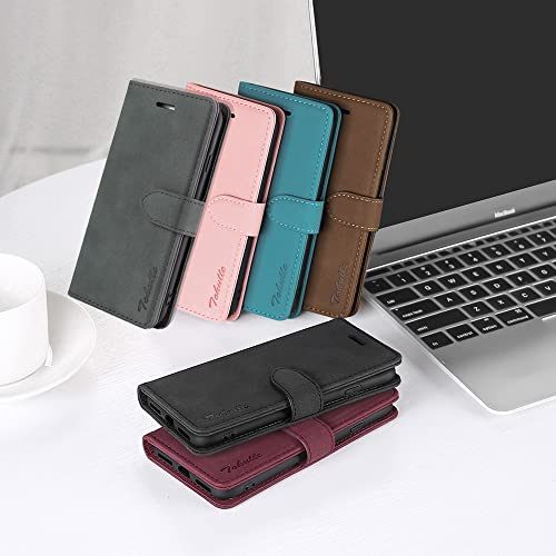 Blue Leather Wallet Case for iPhone 7 Plus/8 Plus
