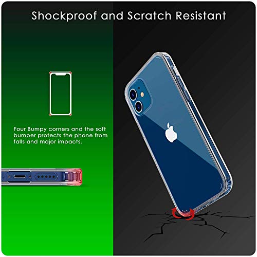 iSOUL Clear iPhone 12/12 Pro Silicone Phone Case