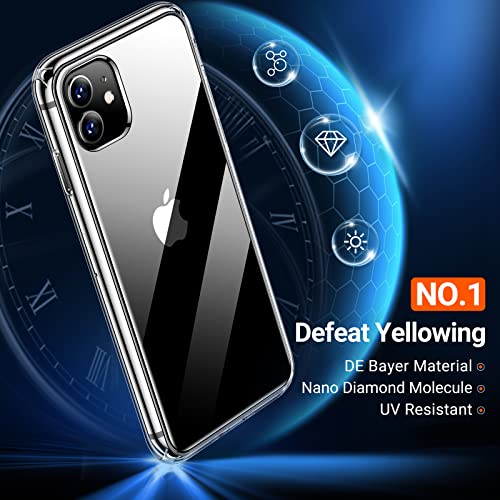 TORRAS Clear Military Diamond iPhone 11 Case