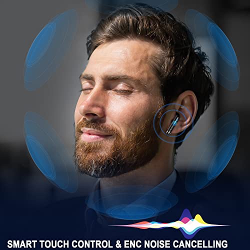 Wireless Earbuds with Bluetooth 5.3 & ENC
