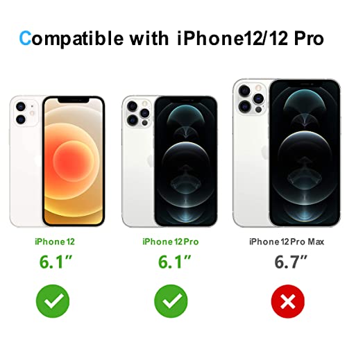 Clear Case for Apple iPhone 12/12 Pro - 6.1