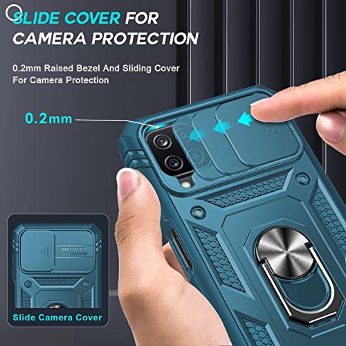 Samsung Galaxy A12 5G/M12 Full Body Case - Sea Blue