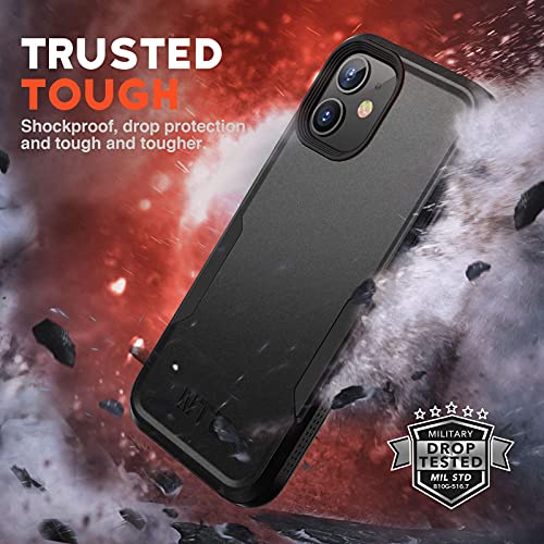iPhone 11: Stylish Black Heavy-Duty Protective Case