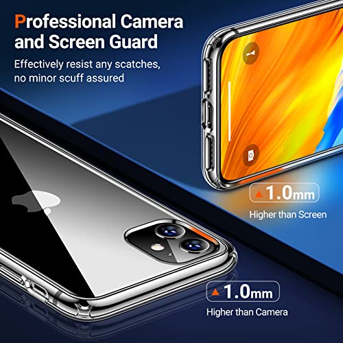 TORRAS Clear Military Diamond iPhone 11 Case