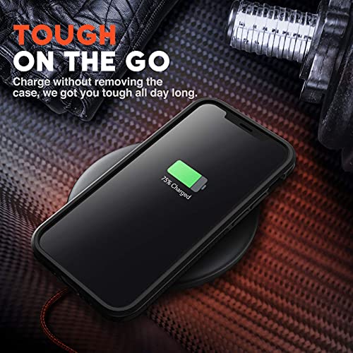 iPhone 11: Stylish Black Heavy-Duty Protective Case