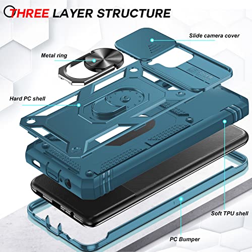 Samsung Galaxy A12 5G/M12 Full Body Case - Sea Blue