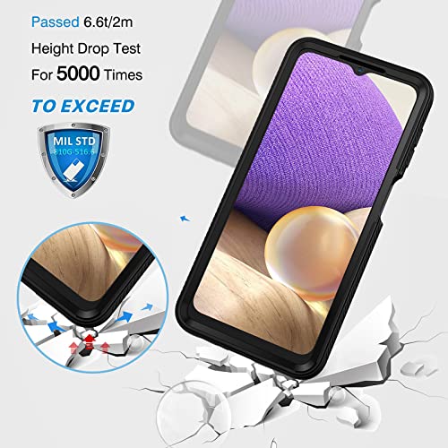 CENHUFO Samsung Galaxy A32 5G Clear Case