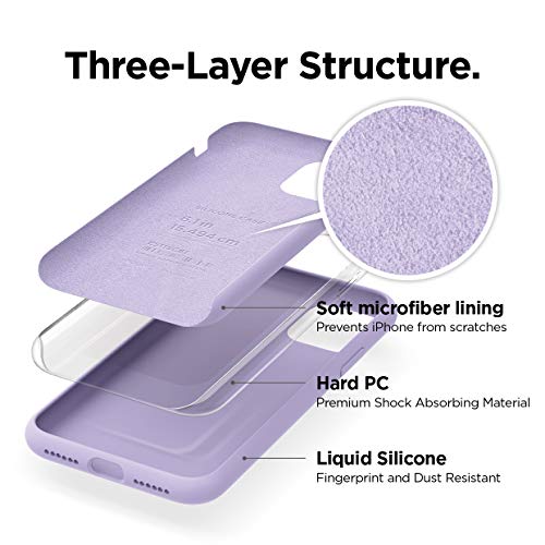 Lavender Silicone Case for iPhone 11 (6.1 inches)