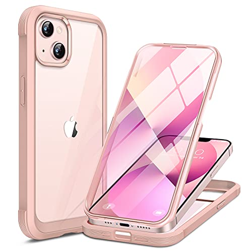 iPhone 13 Clear Case with Glass Screen Protector