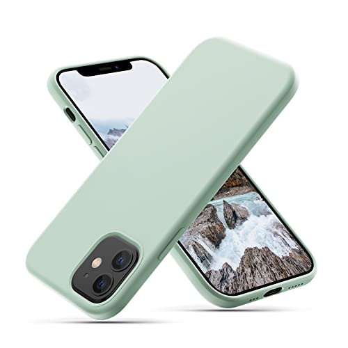 iPhone 12/Pro 6.1" Soft Gel Silicone Case - Mint Green