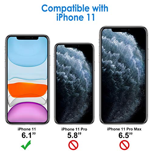 iPhone 11 Case: Shockproof Bumper, Clear Back