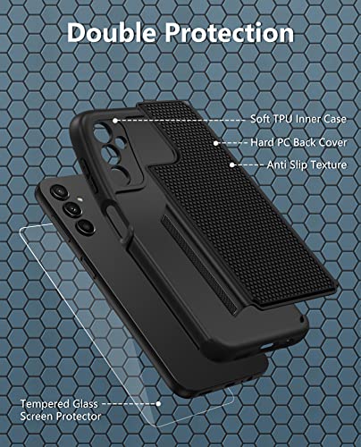 Samsung A14 FNTCASE: Dual Layer Shockproof Protective Phone Case