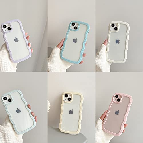 Pretty Purple Wave Frame iPhone 11 Case
