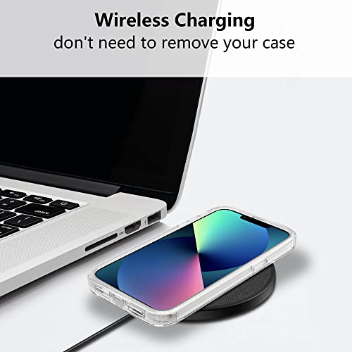 Transparent iPhone 13 Case with Card Holder