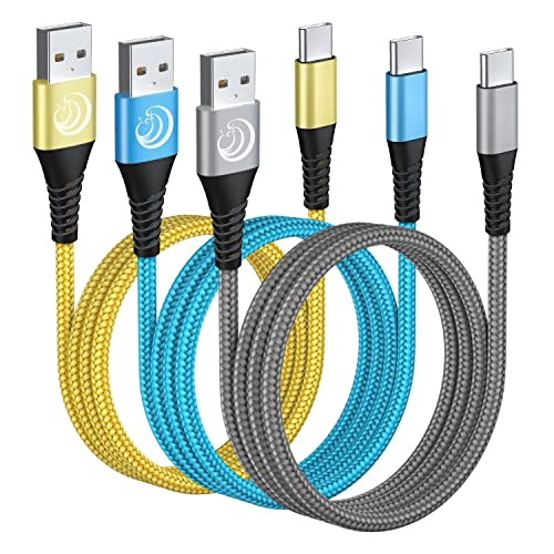 2M 3Pack Fast Type C Charger Cable
