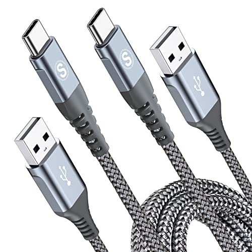 Fast Charging USB C Charger Cable for Samsung Galaxy, iPhone