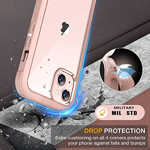 iPhone 13 Clear Case with Glass Screen Protector