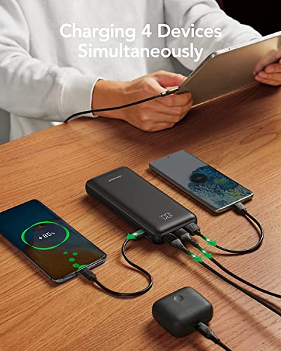 Charmast LED Power Bank: 23800mAh QC 3.0 PD 20W