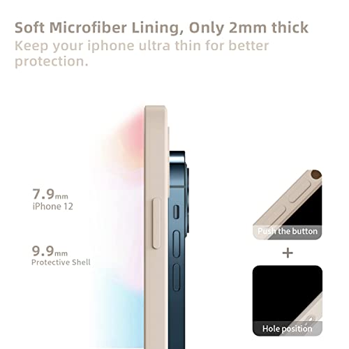 iPhone 12 Silicone Case - Slim Camera Protection