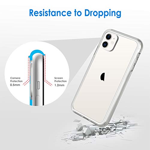 iPhone 11 Case: Shockproof Bumper, Clear Back