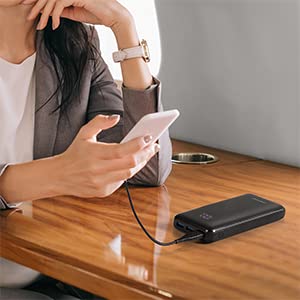 Charmast LED Power Bank: 23800mAh QC 3.0 PD 20W