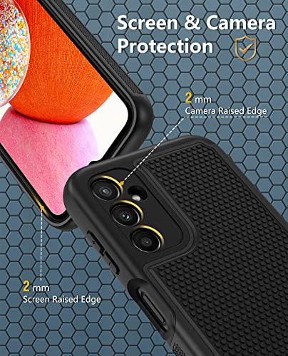 Samsung A14 FNTCASE: Dual Layer Shockproof Protective Phone Case