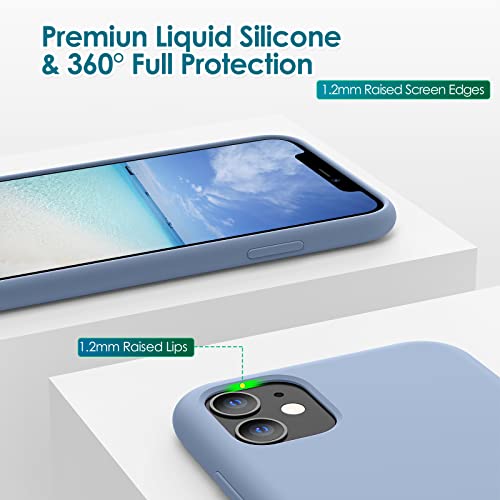 OitiYaa iPhone 11 Silicone Case - Sierra Blue