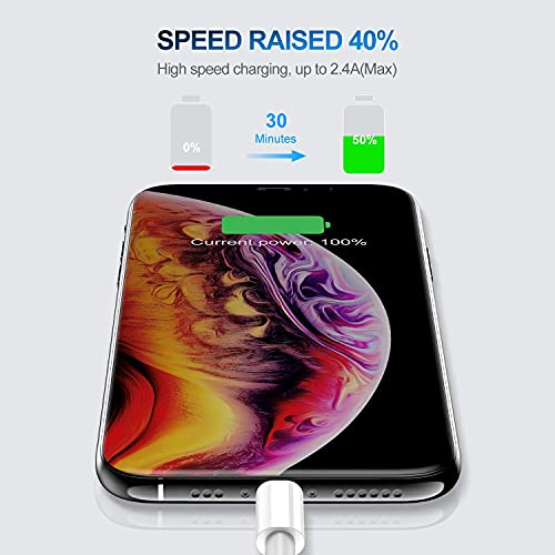 Apple MFi Certified 2-Pack Fast Charger Cable