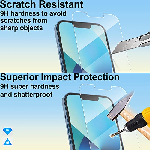 4-in-1 Screen Protector for iPhone 13 with Camera Lens