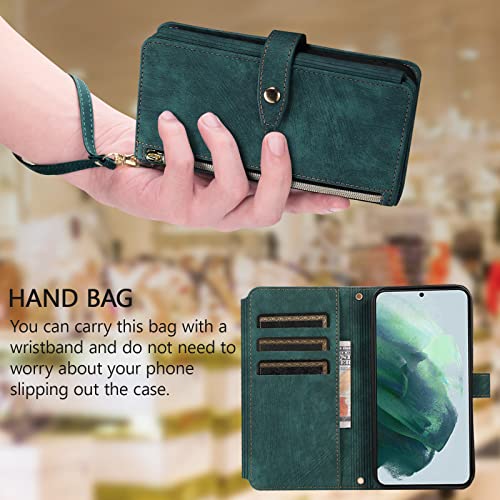 iPhone 7/8 Plus Wallet Case, Vintage Green