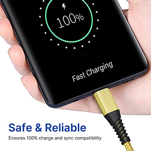 2M 3Pack Fast Type C Charger Cable