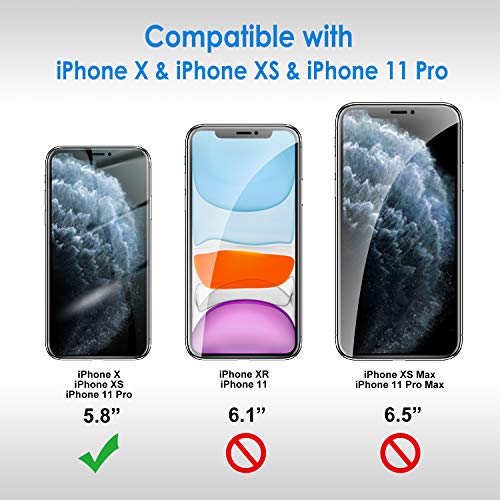 JETech iPhone Screen Protector - Case Friendly, 3-Pack