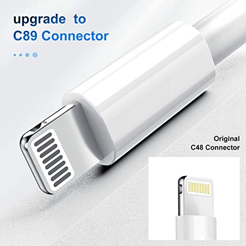 Apple MFi Certified 2-Pack Fast Charger Cable