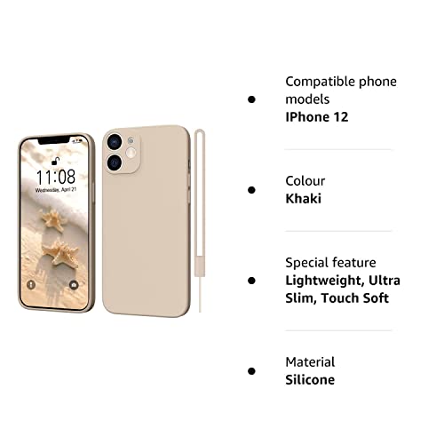 iPhone 12 Silicone Case - Slim Camera Protection